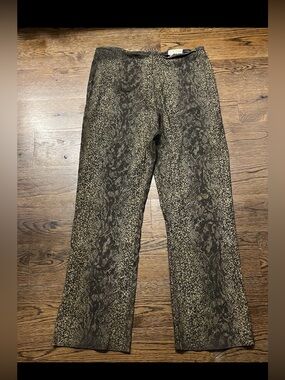 Vintage Cache snakeskin print pants